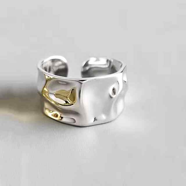 Кільце жіноче регульоване, мінімалізм, переливи, акція 20% inst - 2 фото товару