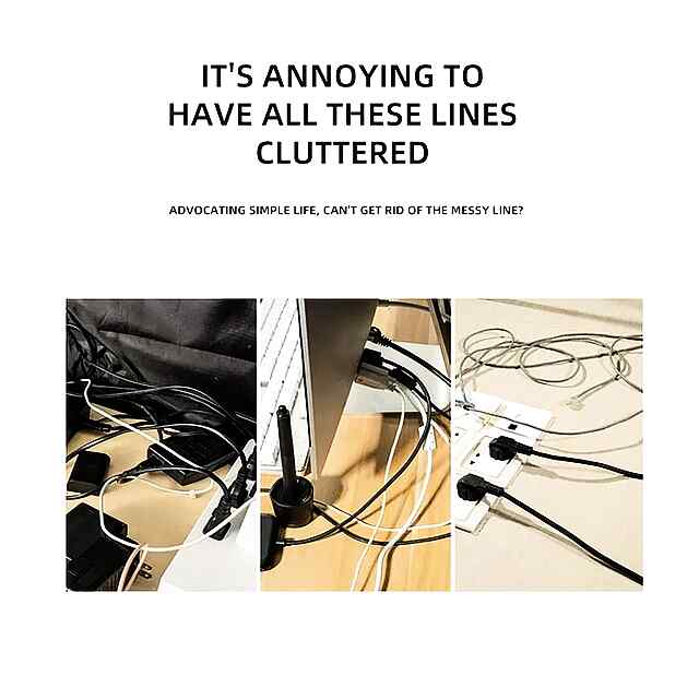 Кліпси-органайзери Cable Clamp: акуратно й надійно фіксують дроти, ідеальний порядок у домі та офісі! Купити в Україні. - 3 фото товару