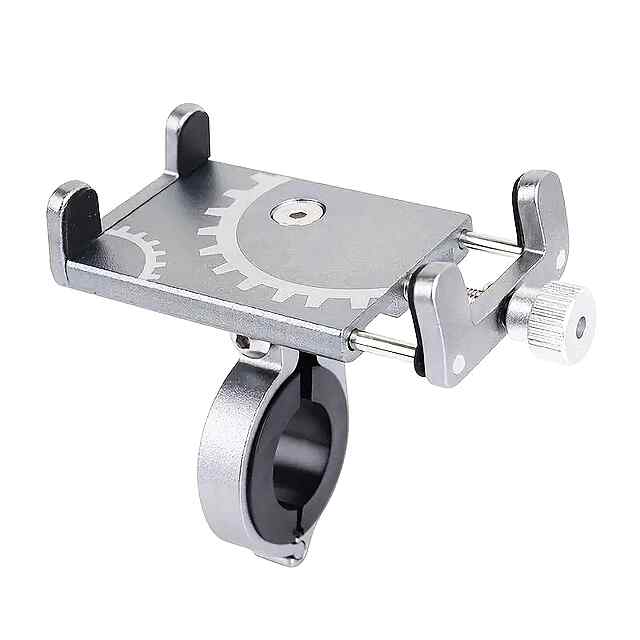 Кріплення телефону ZTTO універсальне срібло для велосипеда 31,8/25,4/22,2 mm