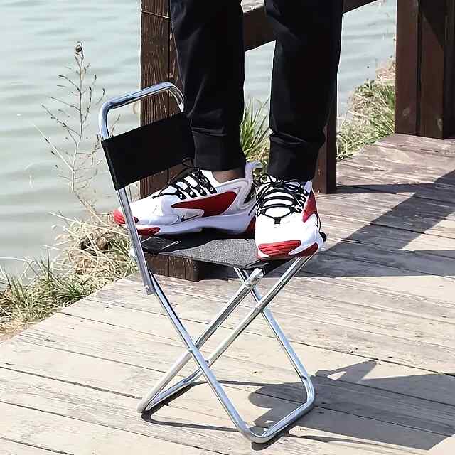 Легке та компактне крісло-стілець для відпочинку до 80 кг. Купити в Україні. - 3 фото товару