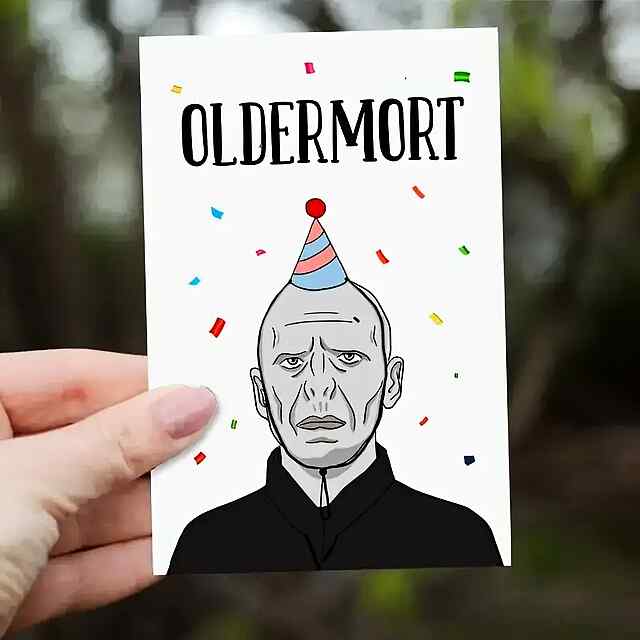 Листівка Олдемор: Магічне привітання з днем народження! - 3 фото товару