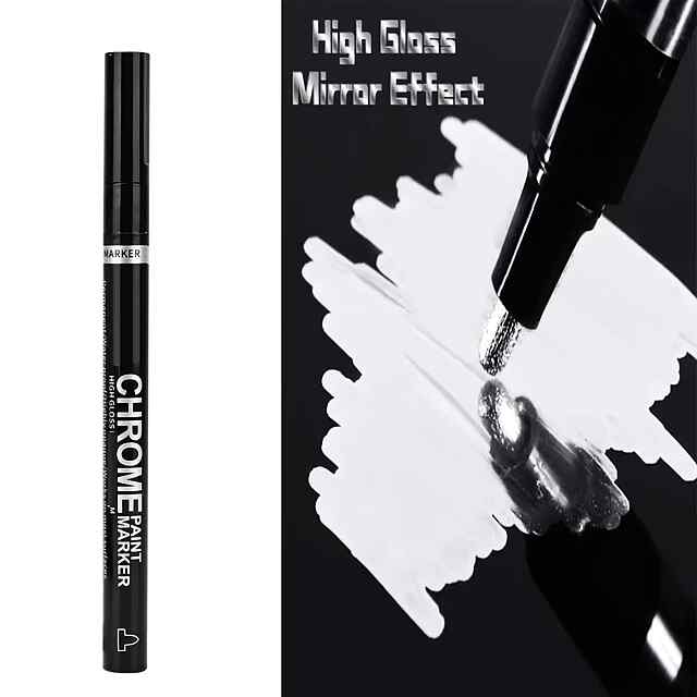 Маркер-дзеркало хром: Ремонт і декор гладких поверхонь ✨ Україна - 1 фото товару
