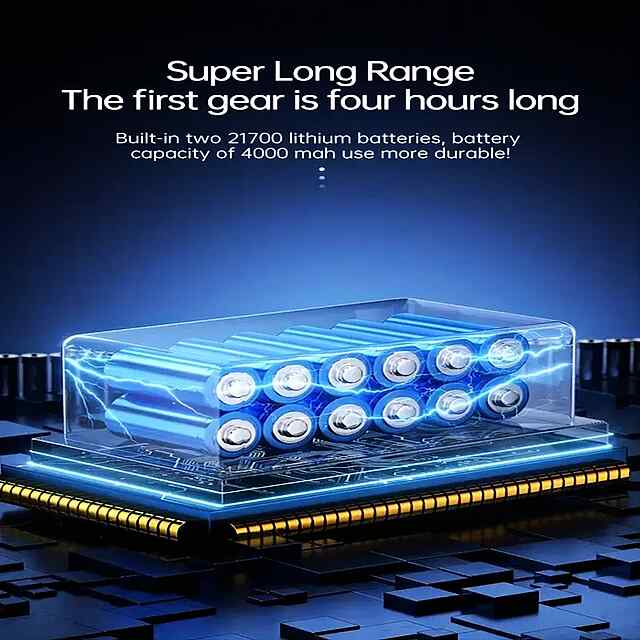 Міні Турбо Вентилятор 45м/с - потужний, портативний та довговічний. - 2 фото товару