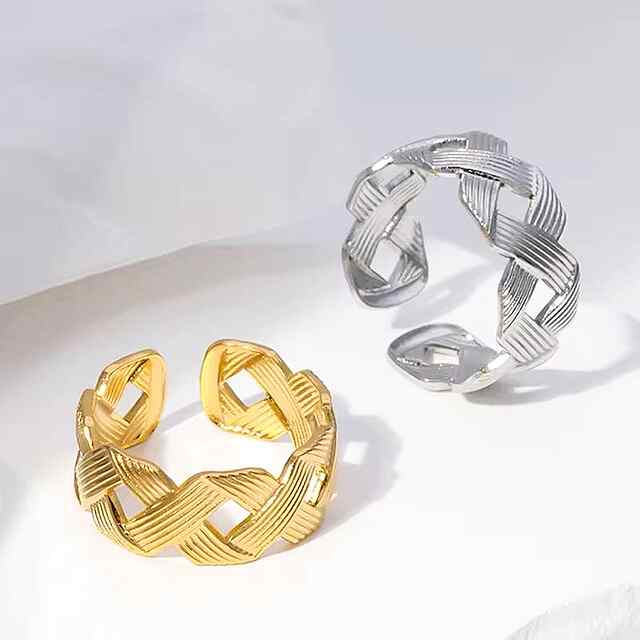 Мінімалістичне колечко Burgundy Bijouterie з регульованим розміром, знижка через INSTAGRAM PROM20