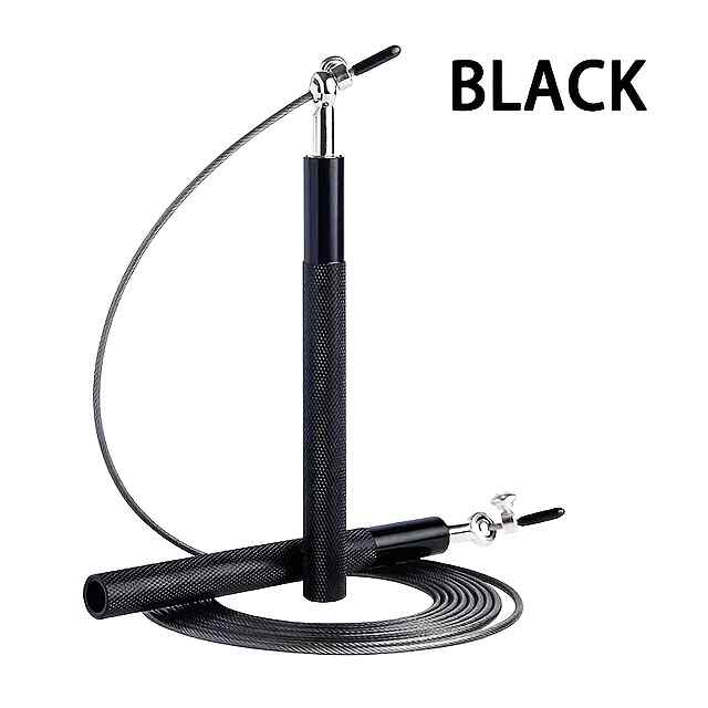 Професійна скакалка MOGOLD: швидкісна, регульована, для кардіо та фітнесу. Легкі ручки, міцний шнур.