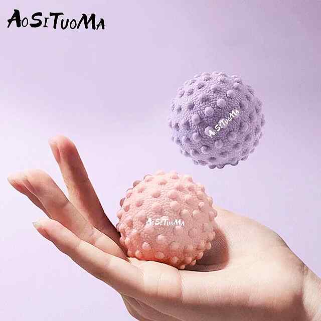 М'яч для масажу фасцій - середньої жорсткості, фіолет. Купити в Україні. - 1 фото товару