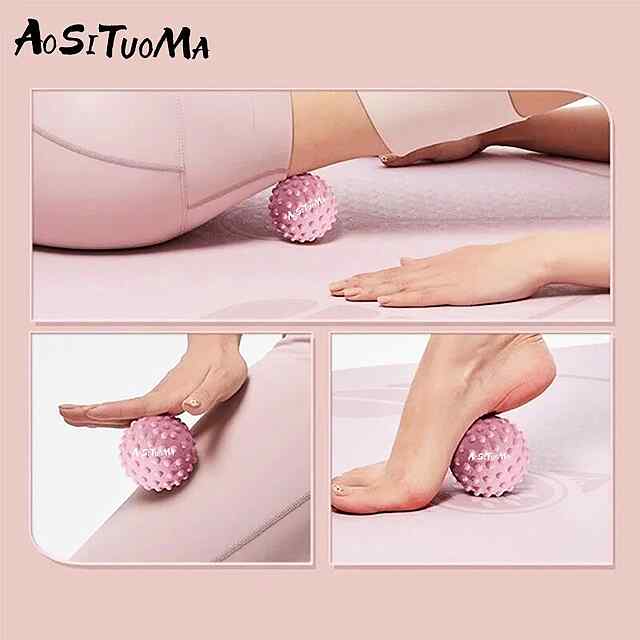 М'яч для масажу фасції - середньої жорсткості (фіолетовий) - 1 фото товару