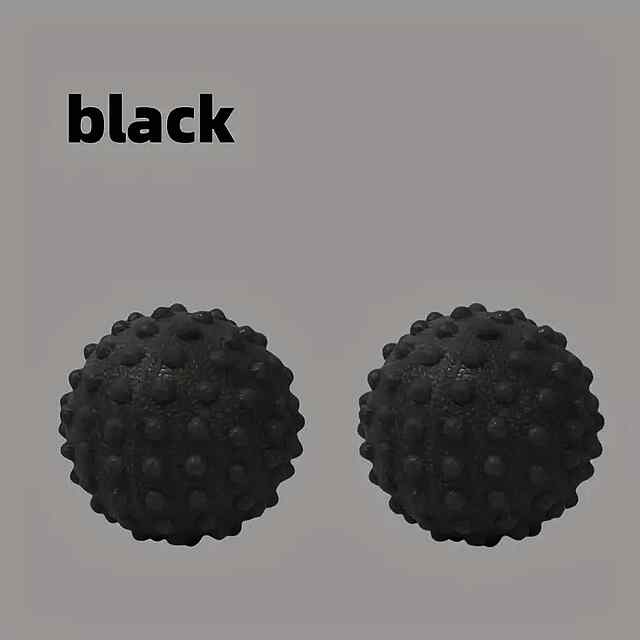 М'яч масажний для міофасціального релізу блакитного кольору середньої твердості (5см) Україна - 2 фото товару