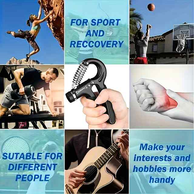 Набір еспандерів Сильні руки 3 в 1 ????   рукавичка від мозолів. - 1 фото товару