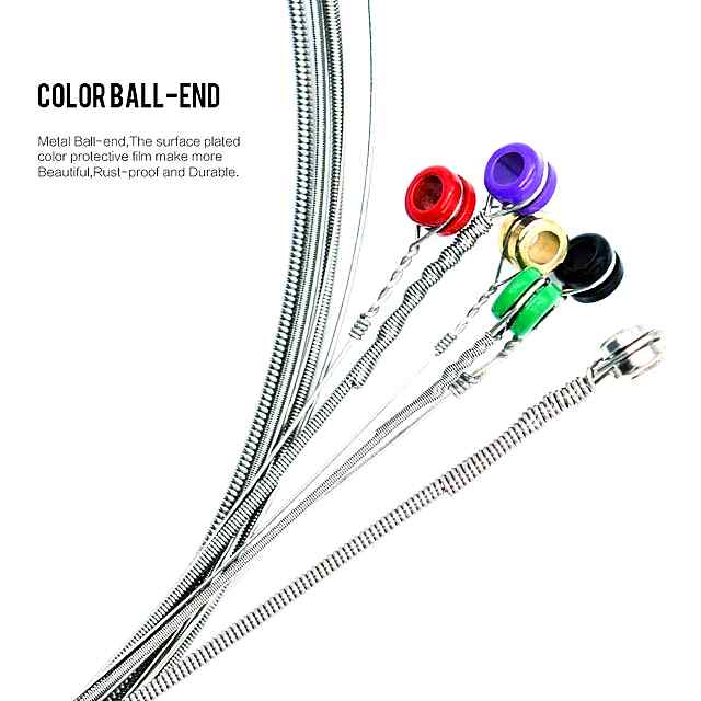 Набір струн для класичної гітари (6шт) - міцні та довговічні - 1 фото товару