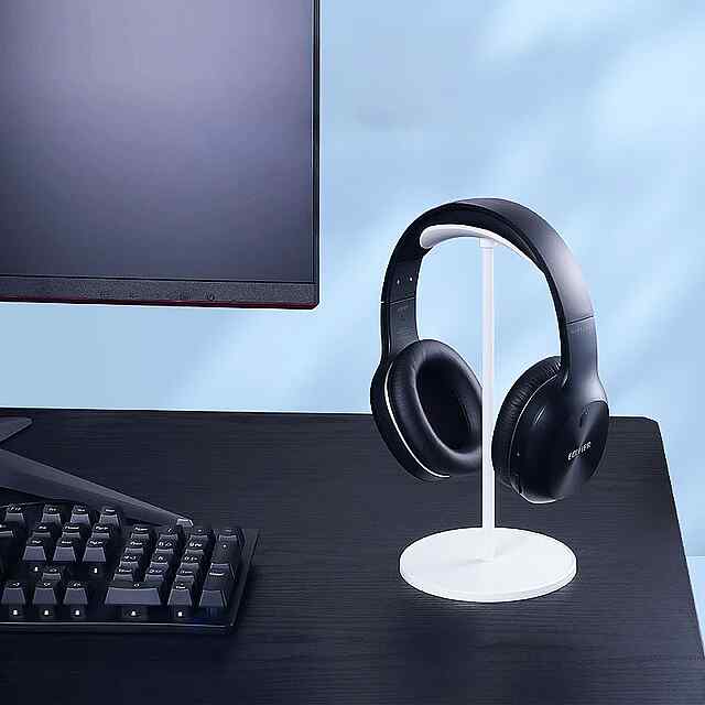 Підставка для навушників біла - стильний та зручний органайзер для робочого столу!