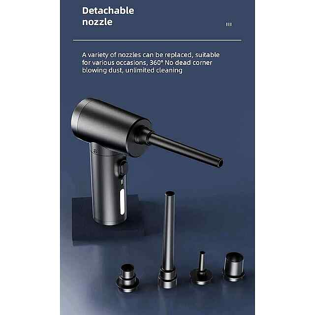 ???? Очисник пилу з підсвіткою, 3 режими потужності - 3 фото товару