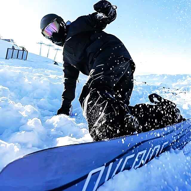 Окуляри гірські регульовані TPU чорні з градієнтом UV 14009 для сноуборду лиж - 3 фото товару