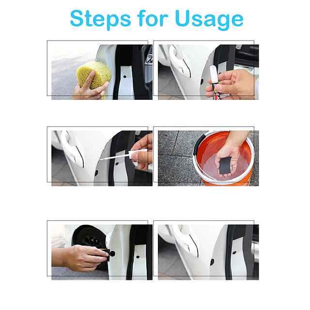 Олівець для ремонту автоцарапин на машині, білий колір   інші кольори - 1 фото товару