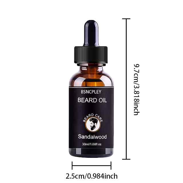 Олія для Бороди 30 мл з Сандалом: Живлення та М'якість Бороды ✨ - 1 фото товару