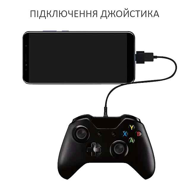 OTG перехідник C-USB2.0 (Білий), швидка передача даних   заряджання - 1 фото товару