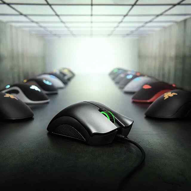 Razer Deathadder Essential - Ігрова мишка, 6400DPI, провідна, 5 кнопок, для ПК/ноутбука, антиковзаюча - 1 фото товару