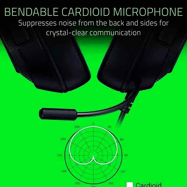 ???? Razer Kraken X — Ігрові навушники 7.1 з мікрофоном для ПК, PS4, Xbox - 2 фото товару