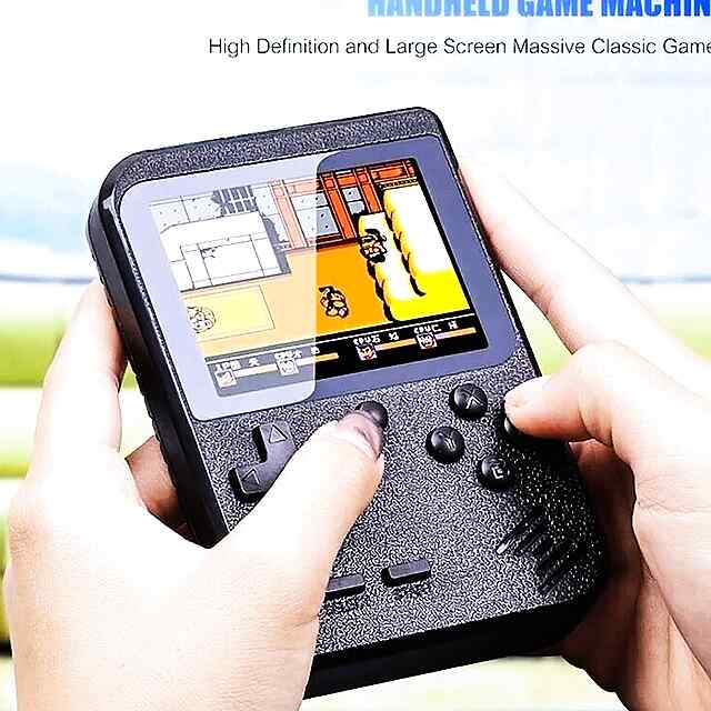 Retro Game Box - 400 ігор Dendy 8bit / портативна консоль, 3 екран, зарядка USB, грай до 6 год. - 3 фото товару