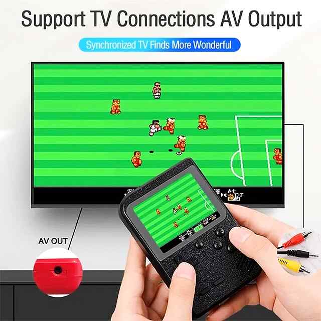 Retro Game Box | 8bit Dendy Приставка 3.0 400 Ігор  TV Адаптер - 2 фото товару