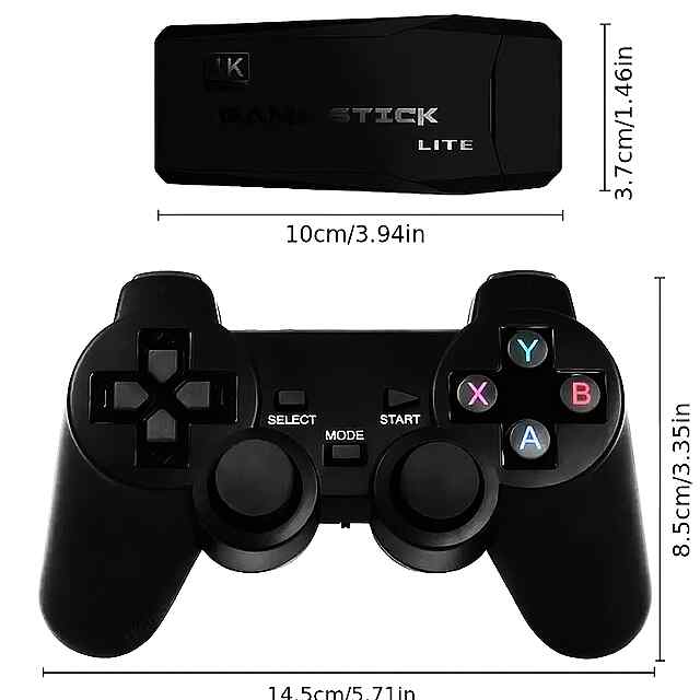 ????Ретро консоль Stick M8: понад 20 000 ігор Dendy, Sega, PS1 та інші, HDMI 4K! ????️ - 3 фото товару