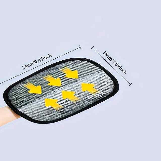 Рукавичка від пуху для тварин XL: ефективне очищення від шерсті ???????????? - 1 фото товару