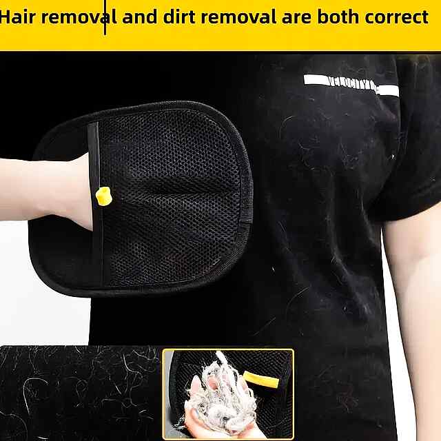 Рукавичка від пуху для тварин XL: ефективне очищення від шерсті ???????????? - 3 фото товару