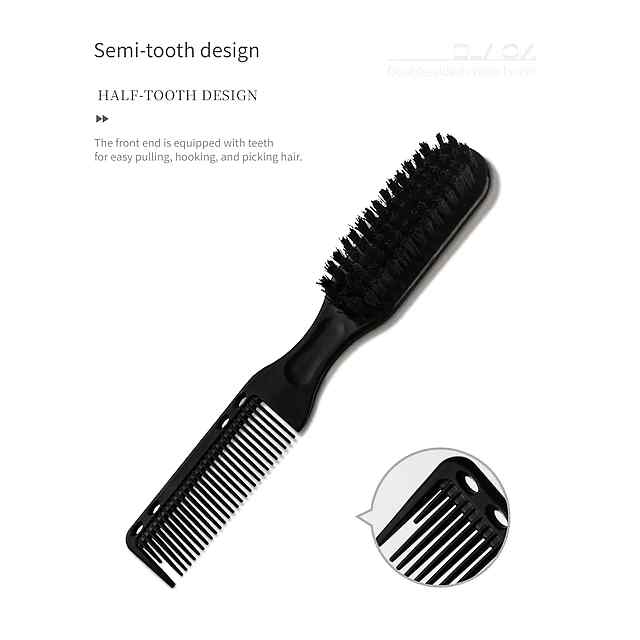 Щітка універсальна для бороди та волосся - професійний барбер інструмент Україна. - 2 фото товару