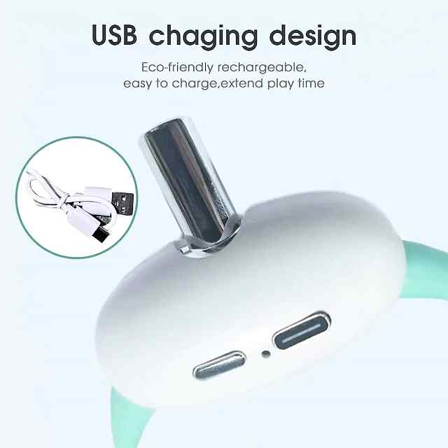 Smart Laser Collar нашийник із лазером для котів та собак до 60 см, регул., з/б Type-C - 1 фото товару