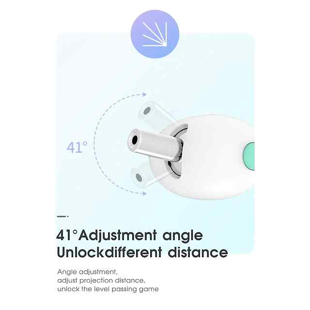 Smart Laser Collar нашийник із лазером для котів та собак до 60 см, регул., з/б Type-C - 2 фото товару