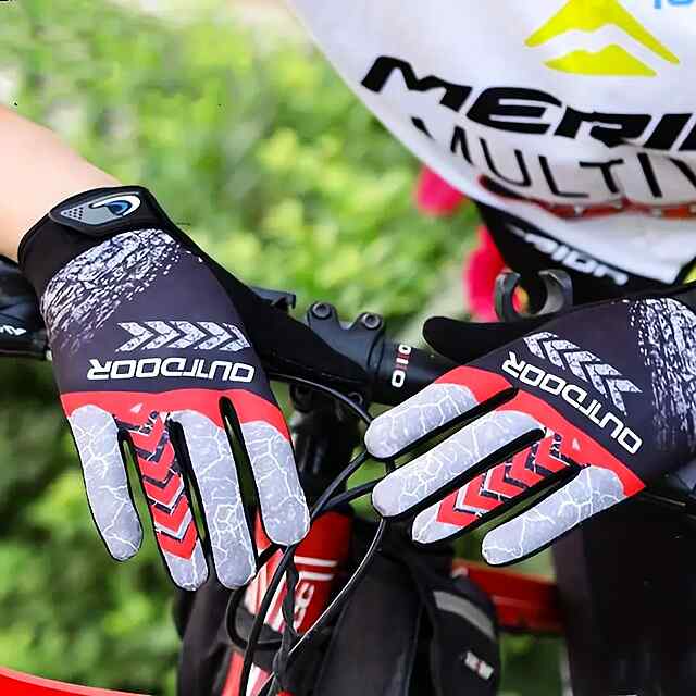 Спортивні Рукавички Унісекс: Для велоспорту, Фітнесу, Квадроциклів. Зручні та дихаючі. Сенсорний екран.