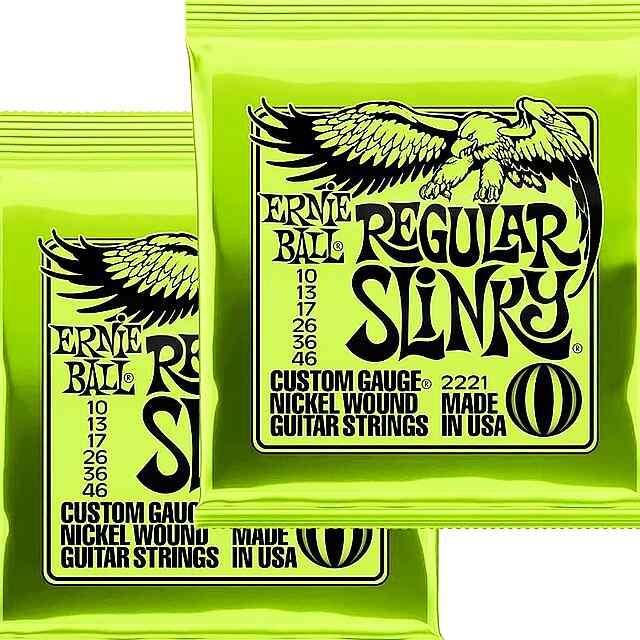 Struny do gitary Ernie Ball Regular Slinky 2221 (10-46)