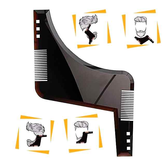 Трафарет для гоління та укладки бороди — ідеальна симетрія ✨???????? - 1 фото товару