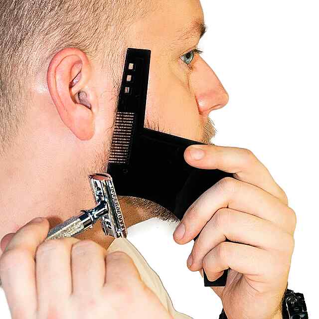 Трафарет для гоління та укладки бороди — ідеальна симетрія ✨???????? - 3 фото товару