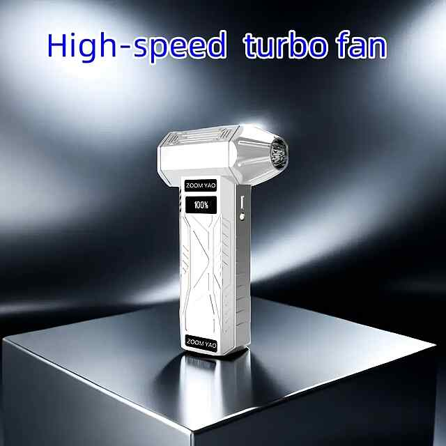 Турбовентилятор Air Duster 100 000 об/хв з LED дисплеєм та USB-зарядкою - 3 фото товару