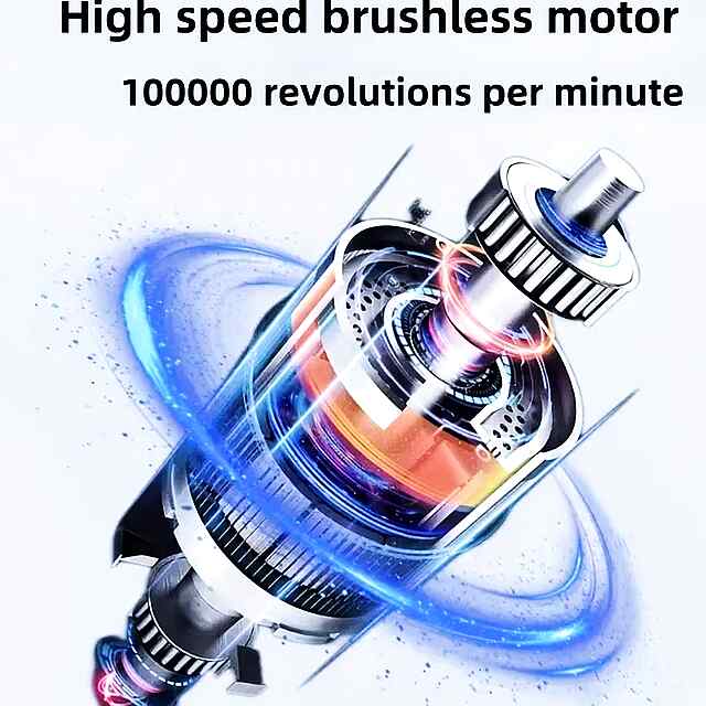 Турбовентилятор USB, очищення пилу та сміття. LED дисплей. Підзарядка від powerbank. - 2 фото товару