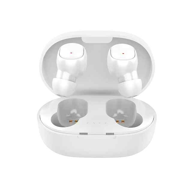 TWS A6s Бездротові навушники Bluetooth 5.0, стерео звук для спорту, сумісні з Xiaomi/Huawei/iPhone, чорні та рожеві кольори в наявності.