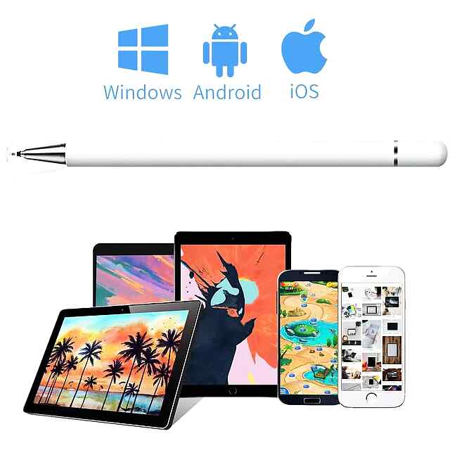 Універсальний стилус 2в1 для iPhone/Android/планшета ✨ Точний сенсорний малюнок, нотатки. - 1 фото товару
