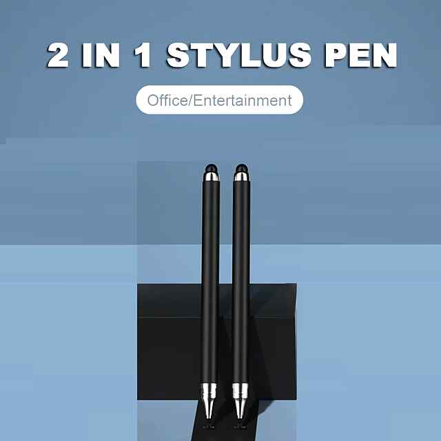 Стилус універсальний 2в1 для iPhone, Android, планшета - малювання та керування. ✨ Точний, ергономічний, портативний. Чудовий подарунок.