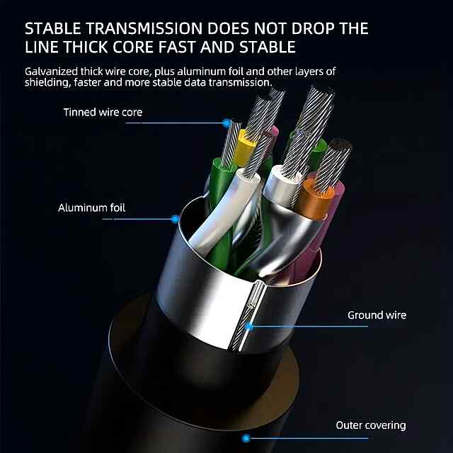 USB Hub металевий на 7 портів Type-C/USB 3.0   2.0 - Хаб для ноутбука - 1 фото товару