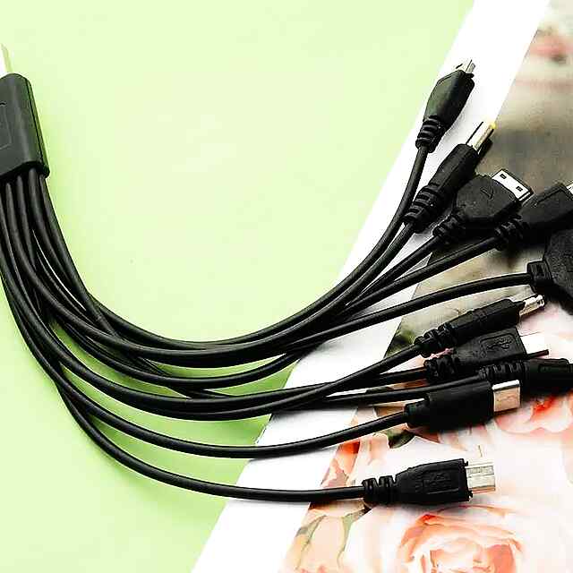 USB кабель 10 в 1 - заряджає все! (Nokia, LG, Samsung...) ???????????? - 1 фото товару