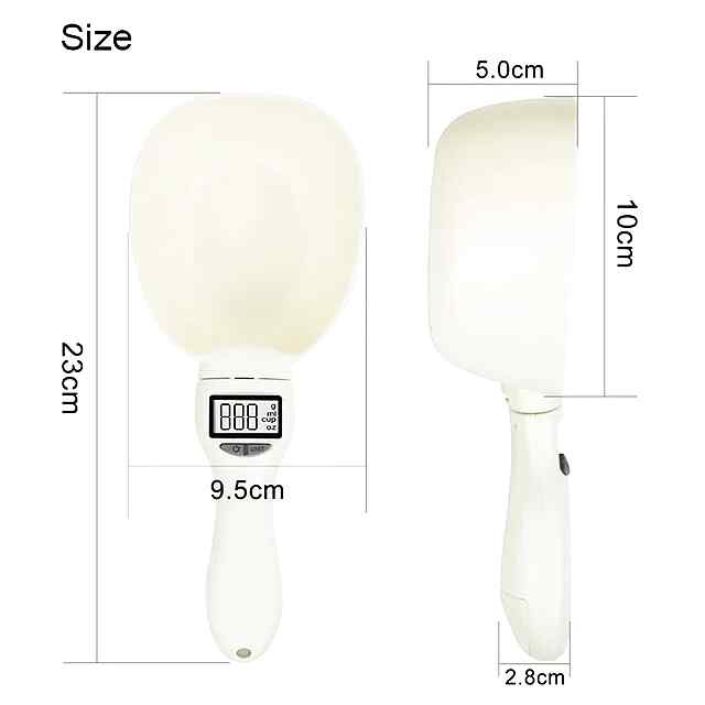 Ваги   Мірна Ложка для Корму Тварин: Точність, Зручність, 800г - 1 фото товару