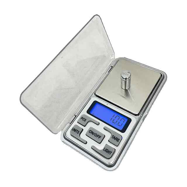 Ваги ювелірні електронні портативні 200гр з калькулятором та підсвіткою - 2 фото товару