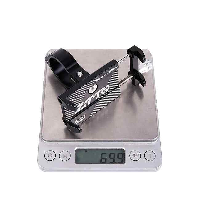 Велосипедне кріплення телефону ZTTO універсальне, на кермо 25.4-31.8мм, Чорний/Червоний/Ср - 1 фото товару