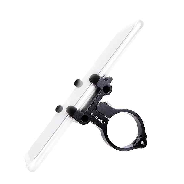 Велосипедне кріплення телефону ZTTO універсальне, на кермо 25.4-31.8мм, Чорний/Червоний/Ср - 2 фото товару