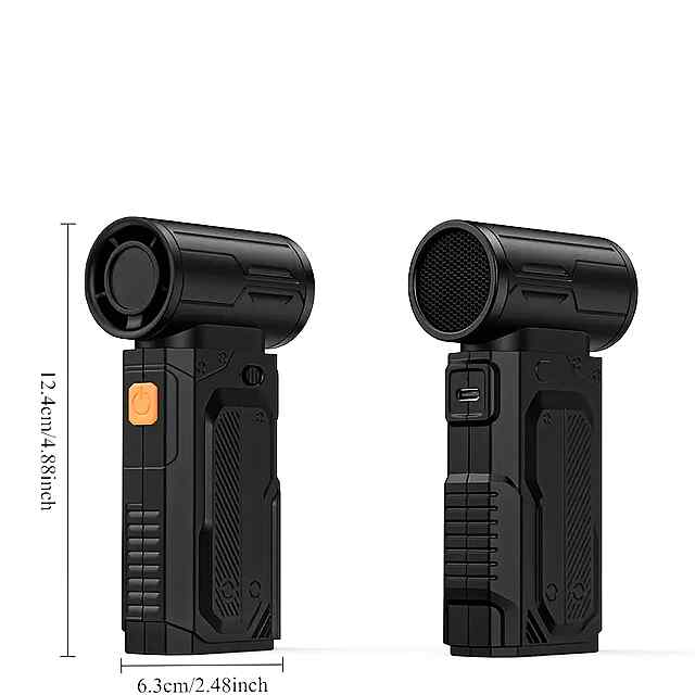 Вентилятор Ручний ???? 130000 об/хв   Акум 2000mAh — Охолодження  Компресор - 3 фото товару