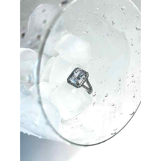 Шикарне жіноче кільце з каменем для вишуканого образу, розмір 7-8, знижка INSTAGRAM PROM20